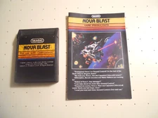 Nova Blast by Imagic (ColecoVision, 1983) Game cartridge w/manual - Tested/Works