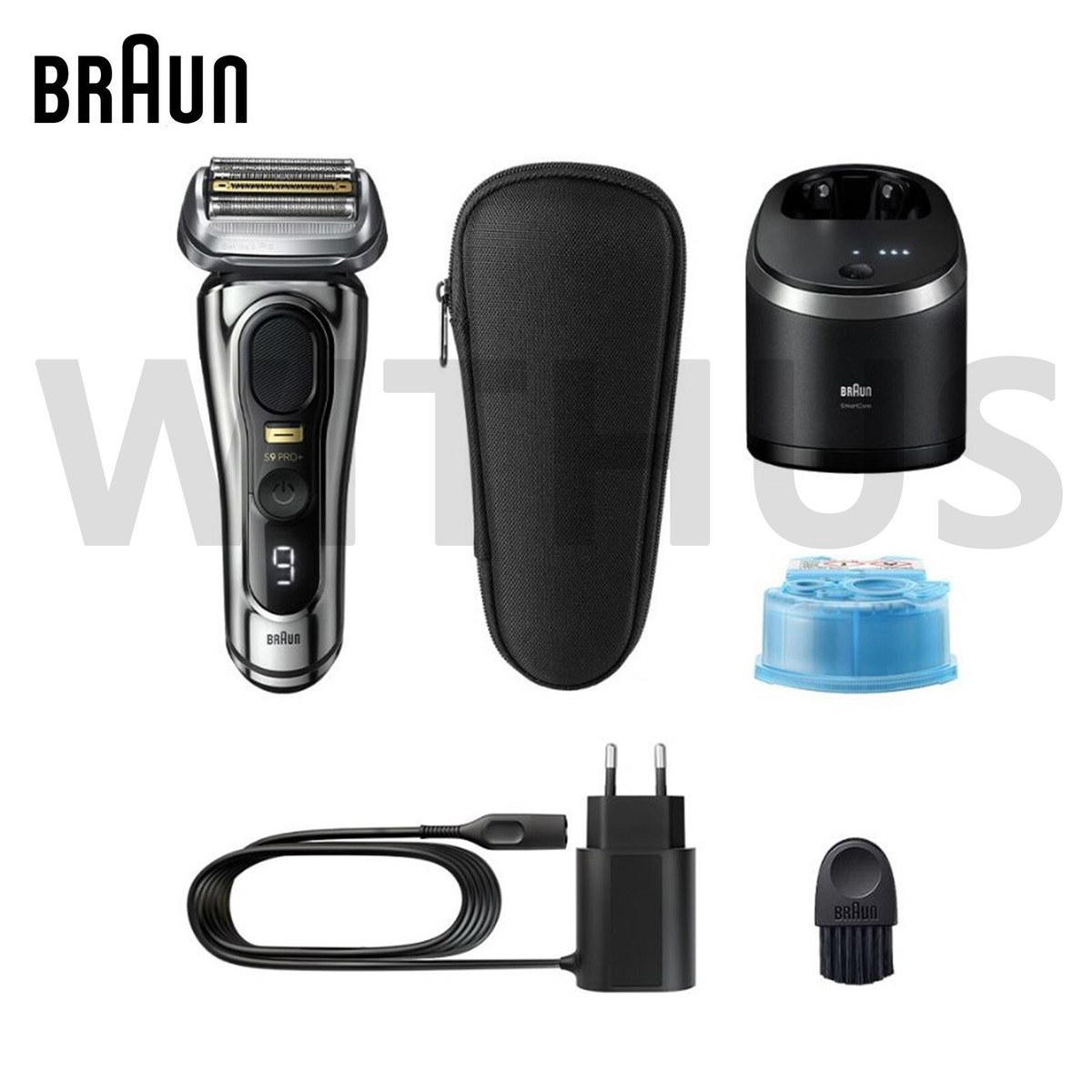 Braun Series 9 Pro+ 9566cc Cordless Electric Shaver Wet