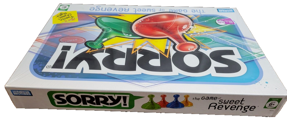  Hasbro Gaming Sorry! Game : Toys & Games