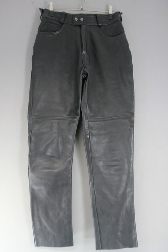 RS BLACK LEATHER JEANS STYLE BIKER 