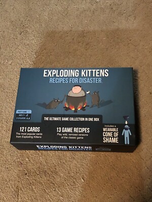 NIB Recipes For Disaster Game by Exploding Kittens