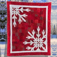 Rose City Originals Snow Flurry Patchwork Quilt Pattern