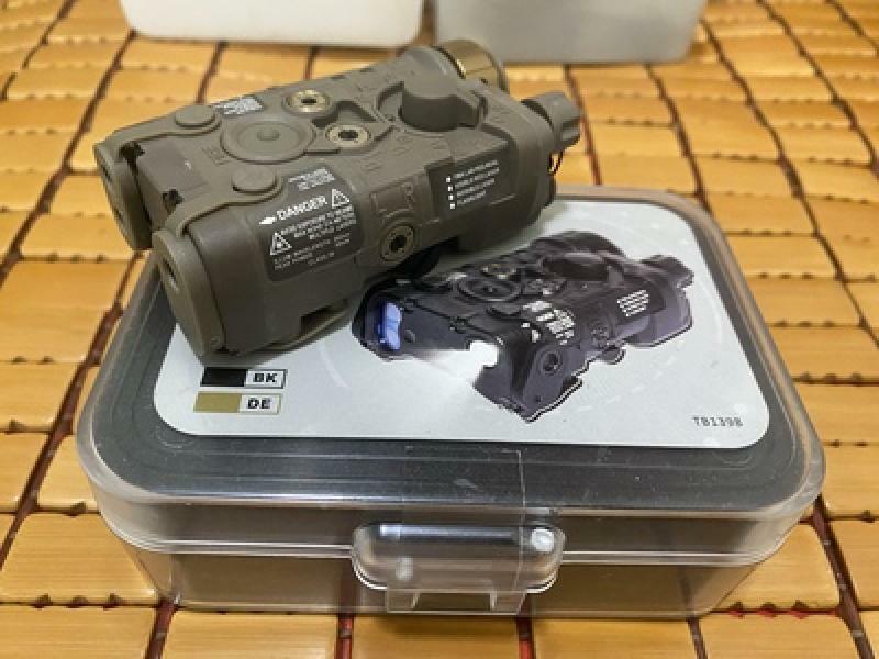 NGAL ライト・レーザ　fma製　ブラック FMA Lab Mini Version PEQ NGAL LED Light and IR Laser, Black