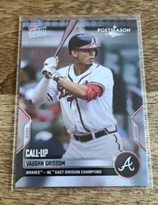 2022 TOPPS NOW Postseason #PS-37 VAUGHN GRISSOM BRAVES Call-Up Print Run 1439