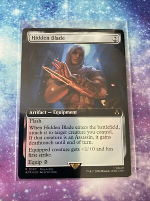 MTG Foil Borderless Buy-a-Box Promo UB: Assassin's Creed ACR