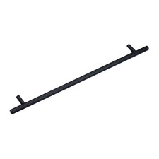 Matte Black Cabinet Handles with T-Bar Design for Kitchen Cabinets