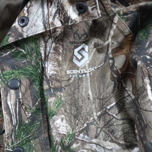 NWT Scent Lok Jacket Youth S Brown Camo RealTree Xtra Prevent Hooded Hunting - Picture 7 of 13