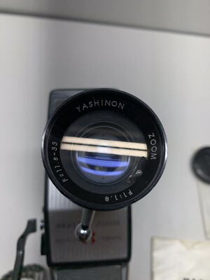 Vintage Yashica 8-E Reflex Zoom Movie 8mm Camera Untested | eBay