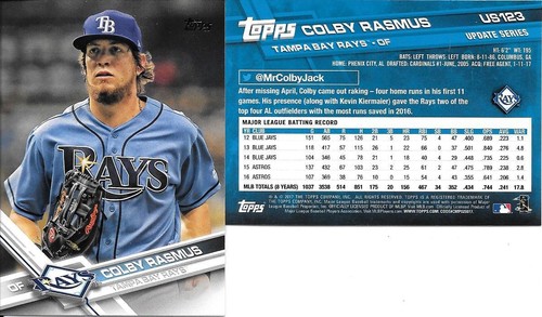 2017 Topps Baseball Update Series..You Pick..1-150 - Picture 119 of 146