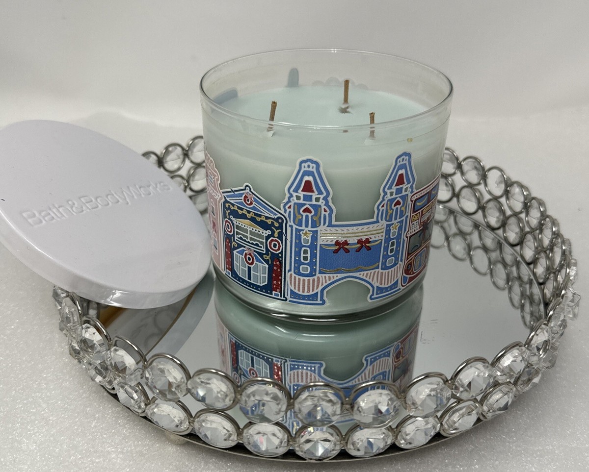 Bath & Body Works 3 Wick 14.5 oz Candle LONDON TEA
