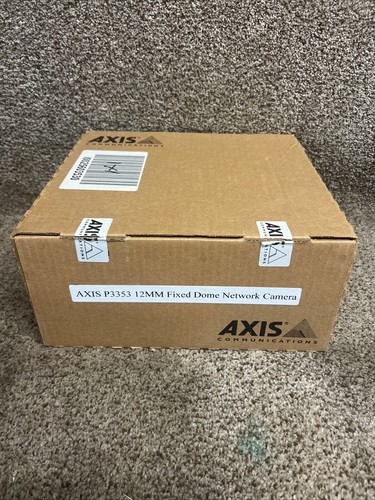 AXIS P3353 12mm IP Network Camera - Power Over Ethernet - New