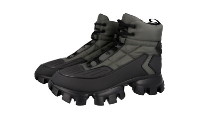 PRADA CLOUDBUST THUNDER MONOLITH HIGH-TOP SNEAKERS BOOTS US