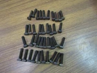 40 NOS Vintage Pheoll 3/8" -16 X 1-1/2" Square Head Bolts USA BLOW OUT SALE