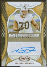 Alex Leatherwood/99 Rookie Card 2022 Certified Mirror Signatures Bronze #3 