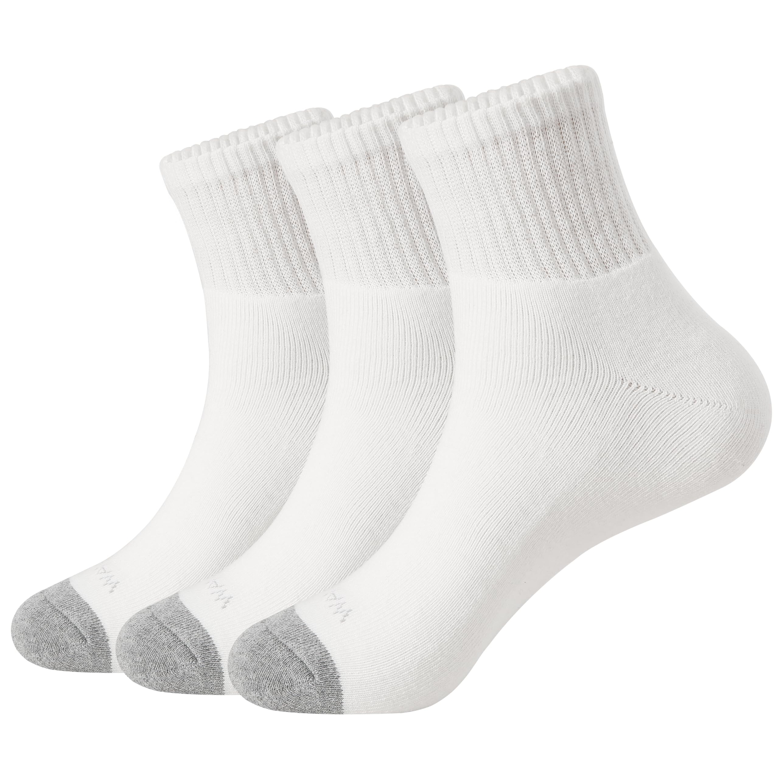 Men's Athletic Ankle Socks 3-8 Pairs Thick Cushion Running Socks for Men&Wome...