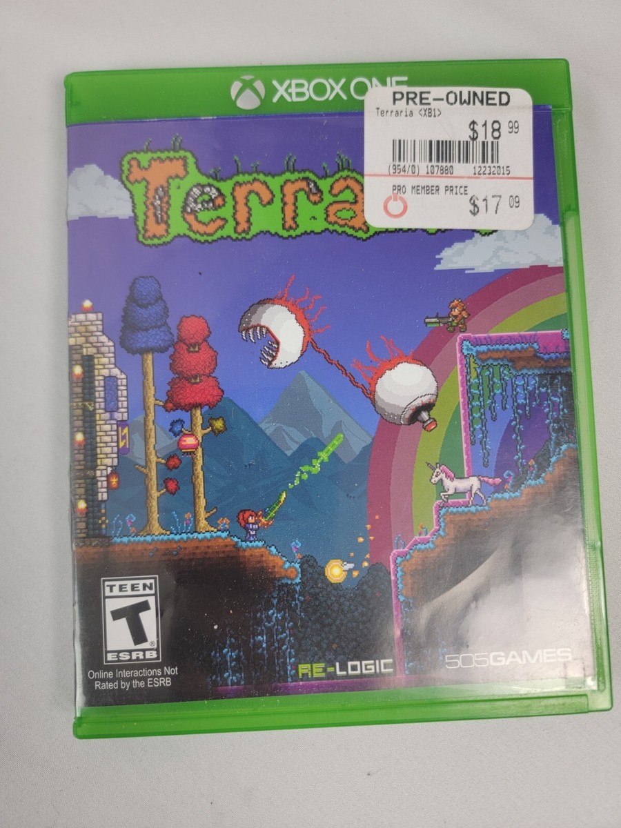 Terraria Xbox One Video Game By 505 Games VERY GOOD
