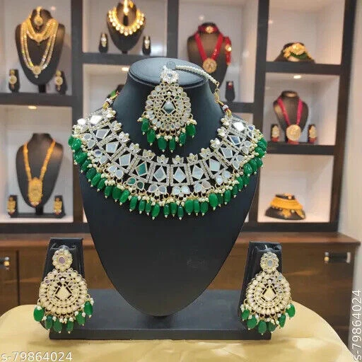 Bridal jewellery set collection outlet