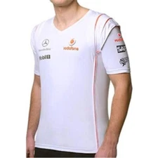 McLaren Mercedes F1 Team T-Shirt (White, XX-Large)