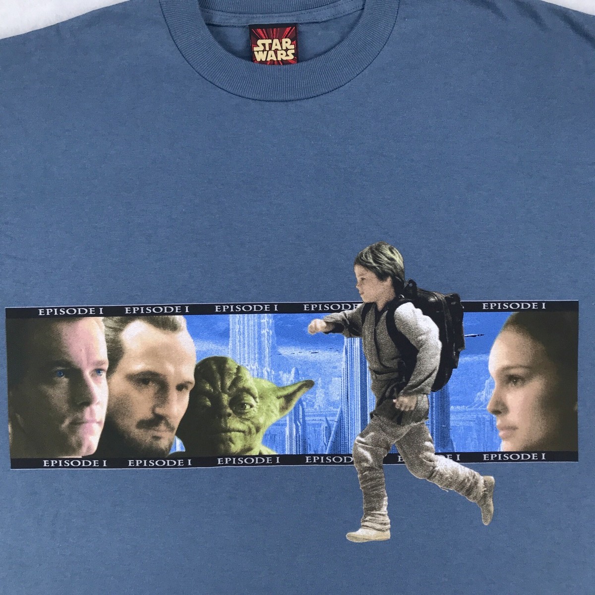 NOS vintage 90s STAR WARS EPISODE I THE PHANTOM MENACE T