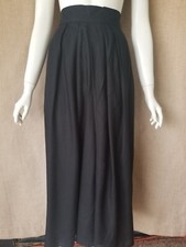 1980's FORENZA Italy Womens Vintage Gauchos Culottes Pants Super Wide Leg sz 10