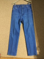 Vintage Wrangler 13MWZG High Rise Western Jeans 15/32 Straight Leg 173 