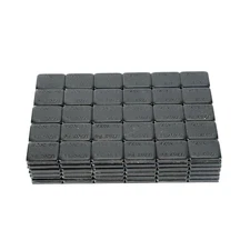BLACK 1/2 OZ ZINC COATED WHEEL WEIGHTS STICK-ON ADHESIVE TAPE LEAD-FREE 180 PCS