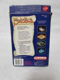 Solstice Alla Ricerca dello Scettro di Demnos - GIOCO NINTENDO NES USATO