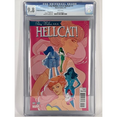 Patsy Walker aka HELLCAT! 1 Sauvage Variant Cover:  High-Grade 9.8 CGC.