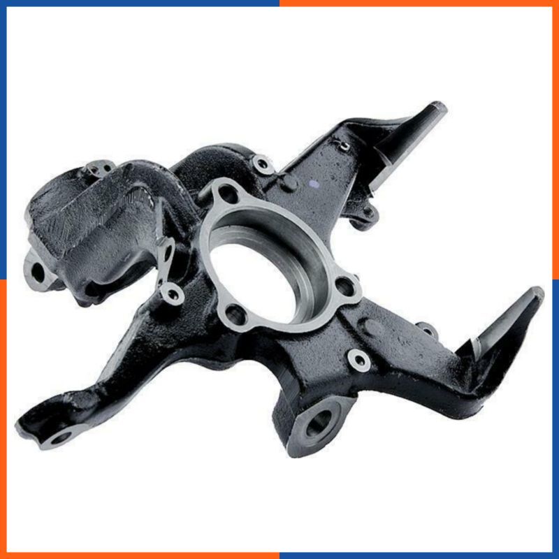 Bras de suspension droit pour Audi A3 avec rotule et silentblocs - Ref 1K0407256T