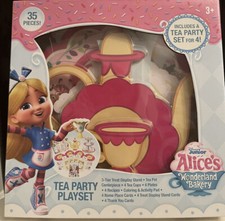 Disney Junior Alices Wonderland Bakery Tea Party Playset NIB