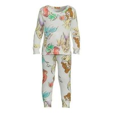 Disney Princess Toddler Girls' Snug Fit 2-Piece Pajamas Pant Set, Size 12M