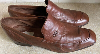 moreschi‎ loafers vintage mens 8.5 brown leather slip on Moreschi Brown Dress Shoes for Men for sale | eBay main image 2
