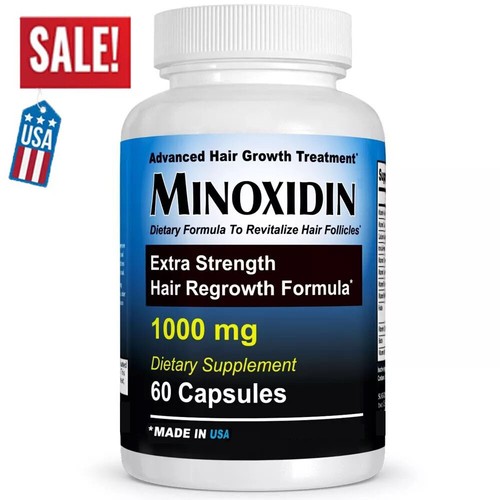 Minoxidin Hair Growth Extra Strength Hair Regrowth Solution For Women Men