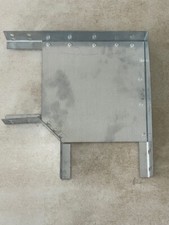 90° Bogen Winkel verzinkt Kabeltrasse 100x60mm Kabelbahn Kabelrinne mit Deckel 