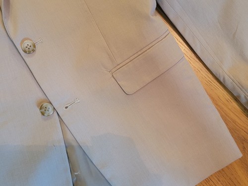 Crown & Ivy Khaki Blazer Sports Coat Boys Size 12 - Picture 4 of 5