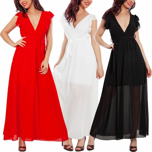 Abito lungo vestito elegante scollato cerimonia diciottesimo TOOCOOL  VB-1406 | eBay