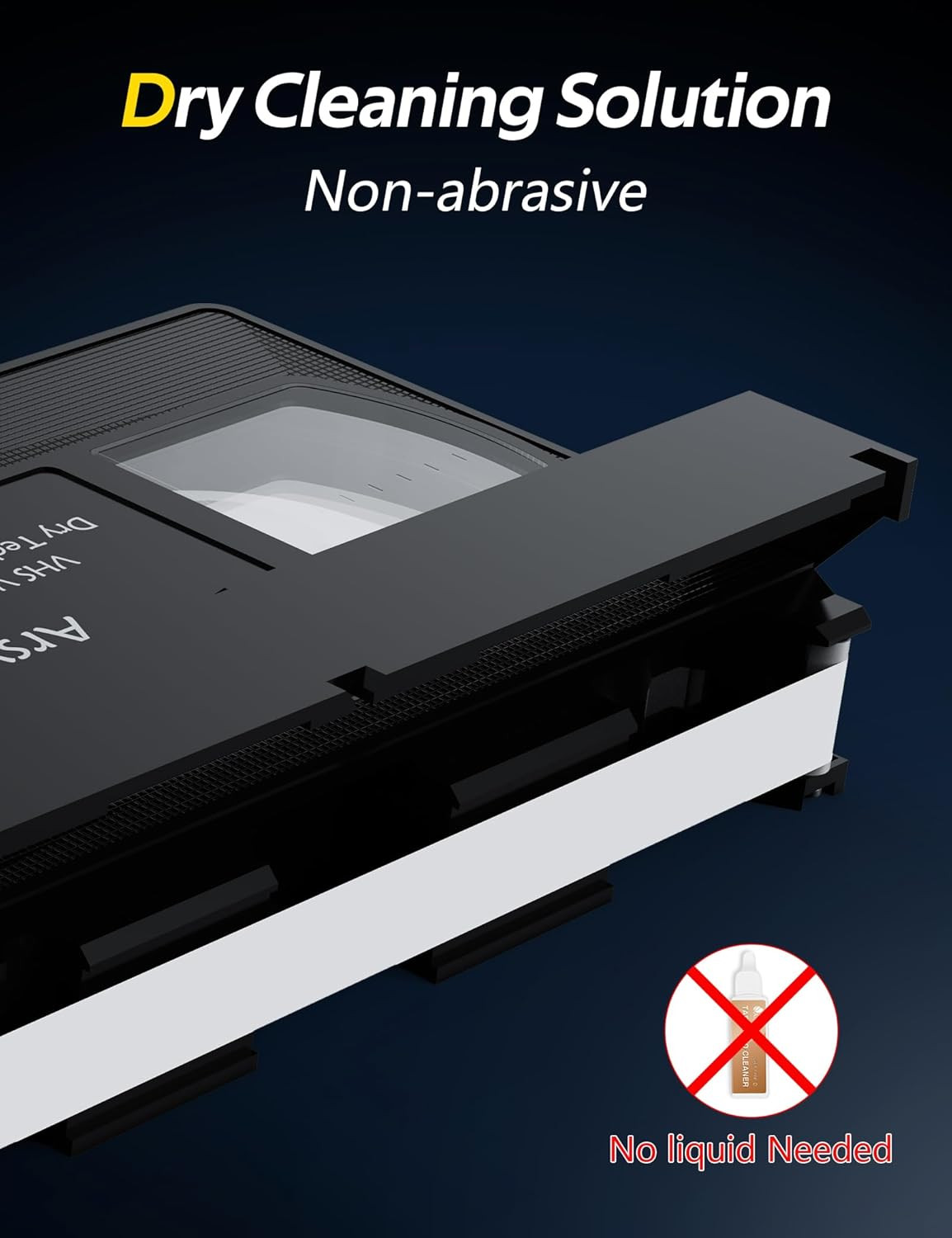 Arsvita VHS/VCR Head Cleaner, Video Head Cleaning Kit for VHS/VCR Players, Dry