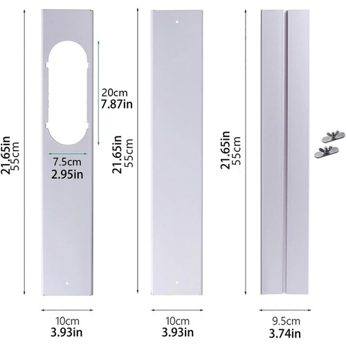 Schlauchadapter Abluftschlauch Fensterabdichtung f Mobile Klimagerät Klimaanlage - Bild 16 von 16