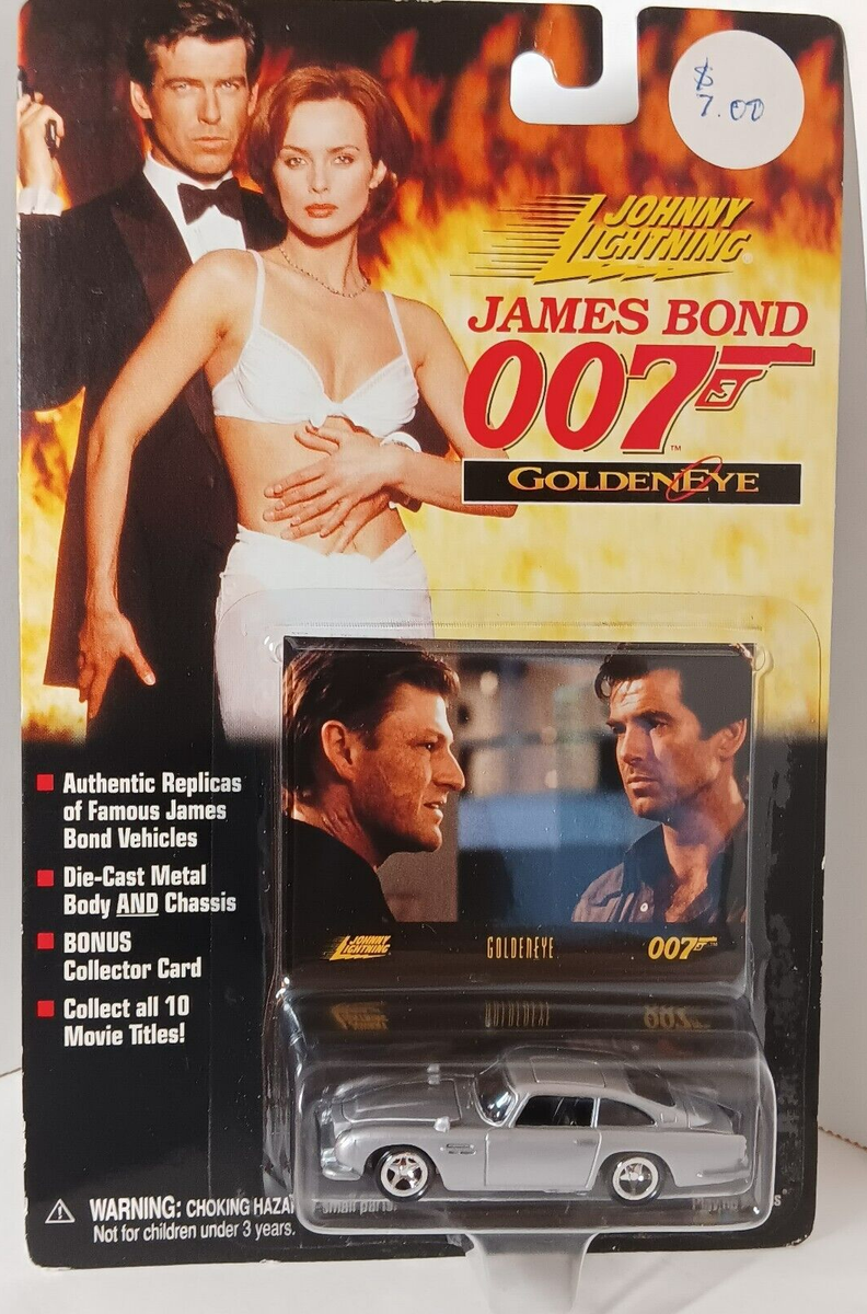 1/64 DIECAST JOHNNY LIGHTNING JAMES BOND 007 GOLDENEYE ASTON