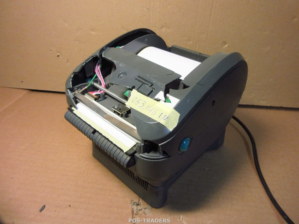 Zebra ZP450 USB Thermal Label Printer 104mm 203Dpi 253,146 INCH - BROKEN COVER - Bild 2 von 4
