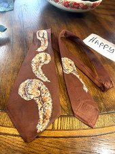 1940'S NECKTIE CUTTER CRAVAT VINTAGE TIE FREE SHIPPING