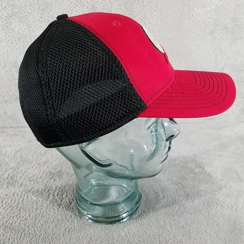 New Era Sombrero NBA Portland Trail Blazers L/XL Rojo Negro Logotipo Gorra de Béisbol Ajustada - Imagen 5 de 10