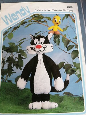 Sylvester & Tweetie Pie Toys Strickanleitung