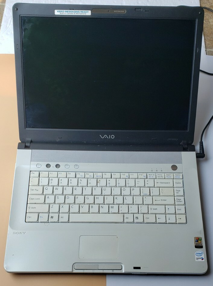 Sony VAIO PCG-7N2L 2GB RAM 100GB HDD WIFI BIOS TESTED | eBay