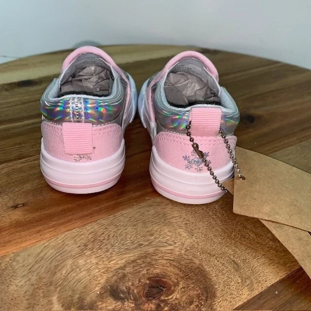 Zapatos sin cordones Ground Up Disney Frozen Elsa para bebé niño pequeño talla 5 nuevos Foto 4 de 4