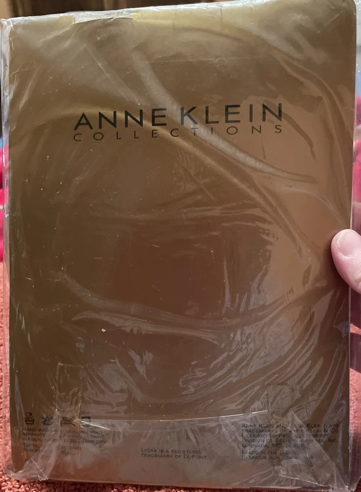 Pantimedias Top Ann Klein Collection Talla B Amarillas Ligeramente Imperfectas Control NUEVAS Foto 2 de 2