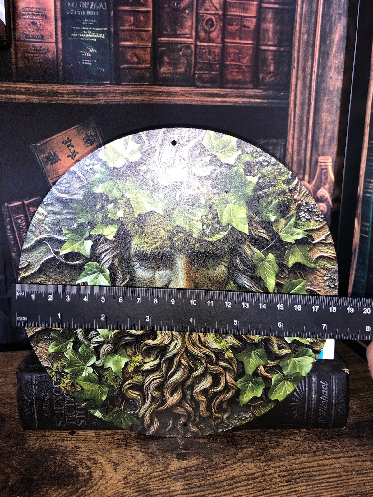 Green Man Metal Plate Wall Hanging eBay