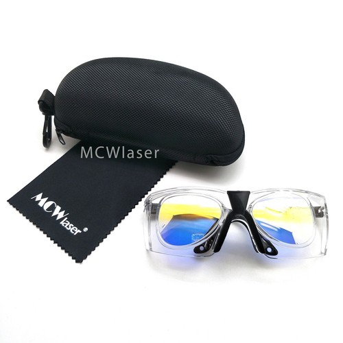 CO2 Laser Safty Glasses Double Layer Goggles 10600nm 10.6um Engraving Cutting - Picture 2 of 12
