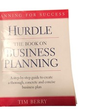 Hurdle: The Book on Business Planning by Tim Berry 2003 Palo Alto Software PB