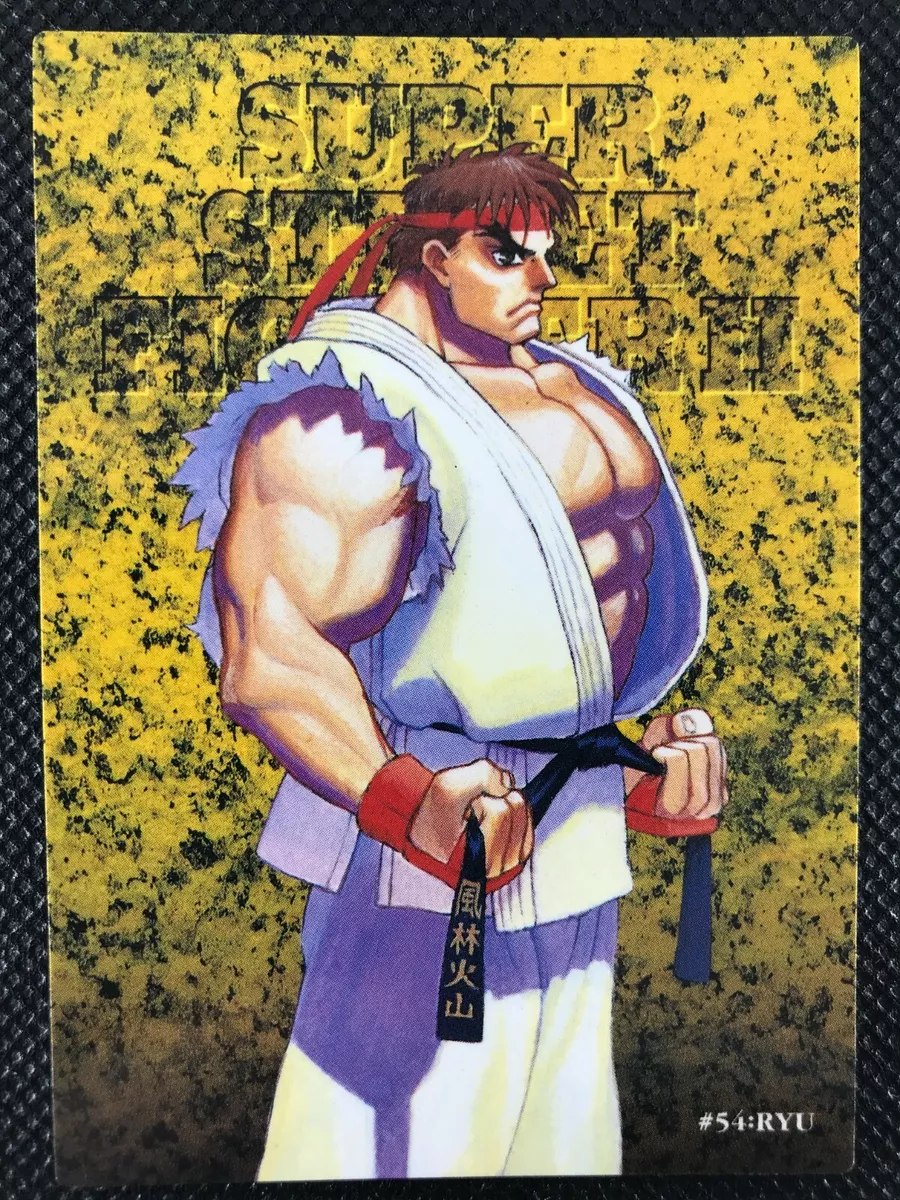 Ryu Street Fighter 2 Carddass Masters ALL CAPCOM WORLD Card Japanese F/S